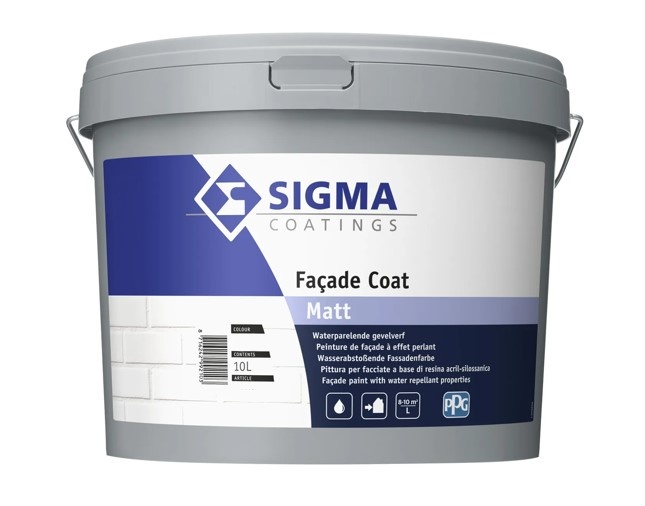 Facade Coat Matt | Matte Gevelverf | 10 LTR | Wit