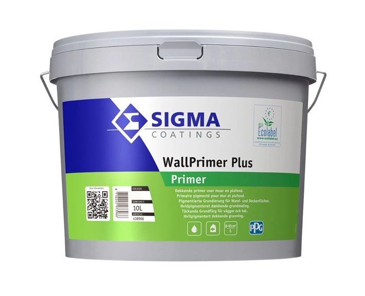 Wallprimer Plus | Dekkende Muurprimer | 10 LTR | Wit