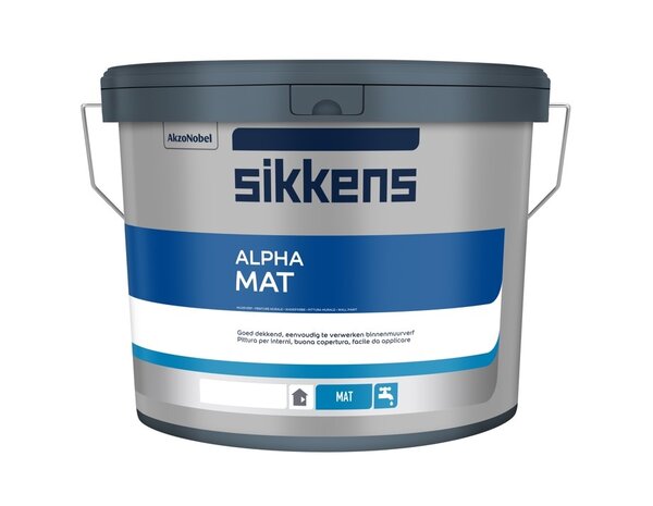 Sikkens Alpha Mat | Matte Muurverf Sikkens Alpha Mat | Matte Muurverf
