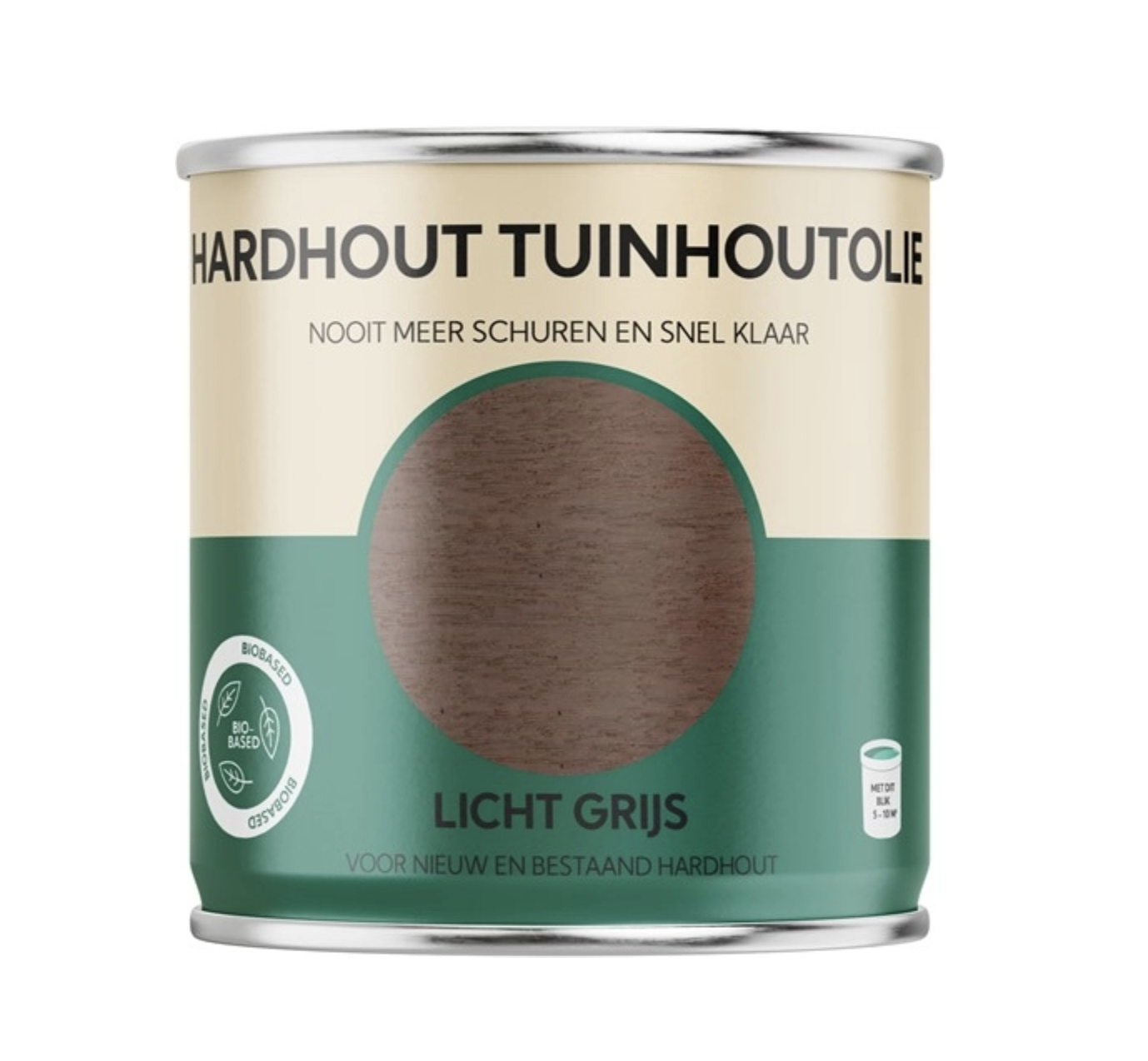 Hardhout Licht Grijs | 750 ML