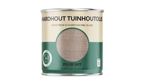 Tuinhoutolie Hardhout Puur Wit Tuinhoutolie Hardhout Puur Wit