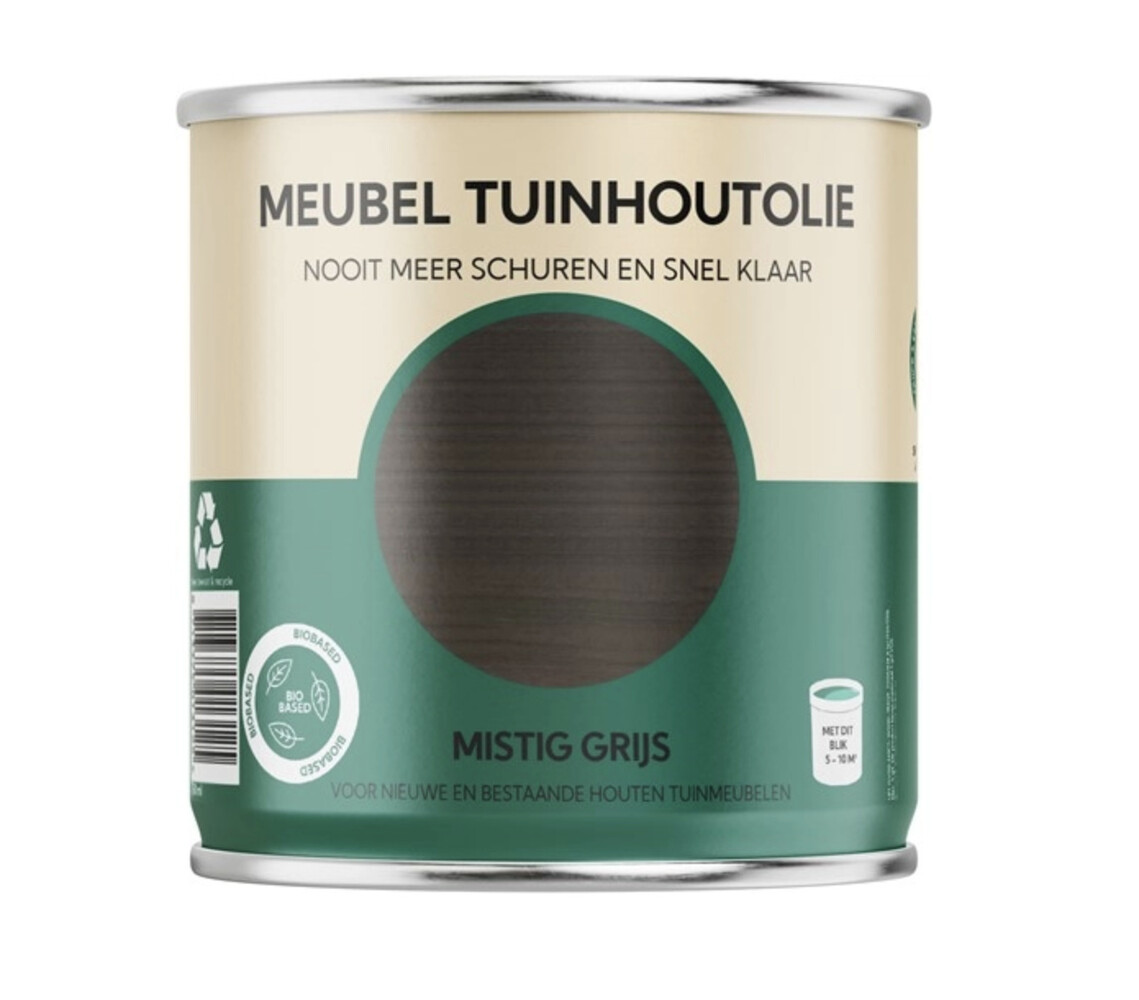 Tuinhoutolie Meubel Mistig Grijs Tuinhoutolie Meubel Mistig Grijs