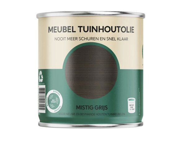 Tuinhoutolie Meubel Mistig Grijs Tuinhoutolie Meubel Mistig Grijs