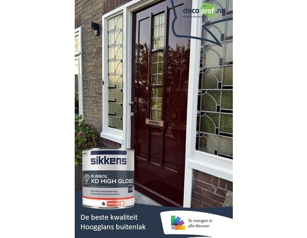 Sikkens Rubbol XD High Gloss | Hoogglans Lakverf Buiten Sikkens Rubbol XD High Gloss | Hoogglans Lakverf Buiten