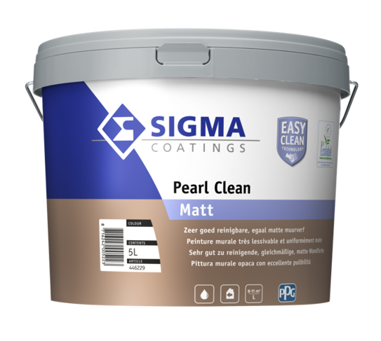 Decoprof.nl Pearl Clean Matt | Reinigbare Matte Muurverf | 5 LTR | Wit aanbieding
