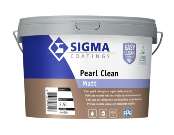 Sigma Pearl Clean Matt | Reinigbare Matte Muurverf Sigma Pearl Clean Matt | Reinigbare Matte Muurverf