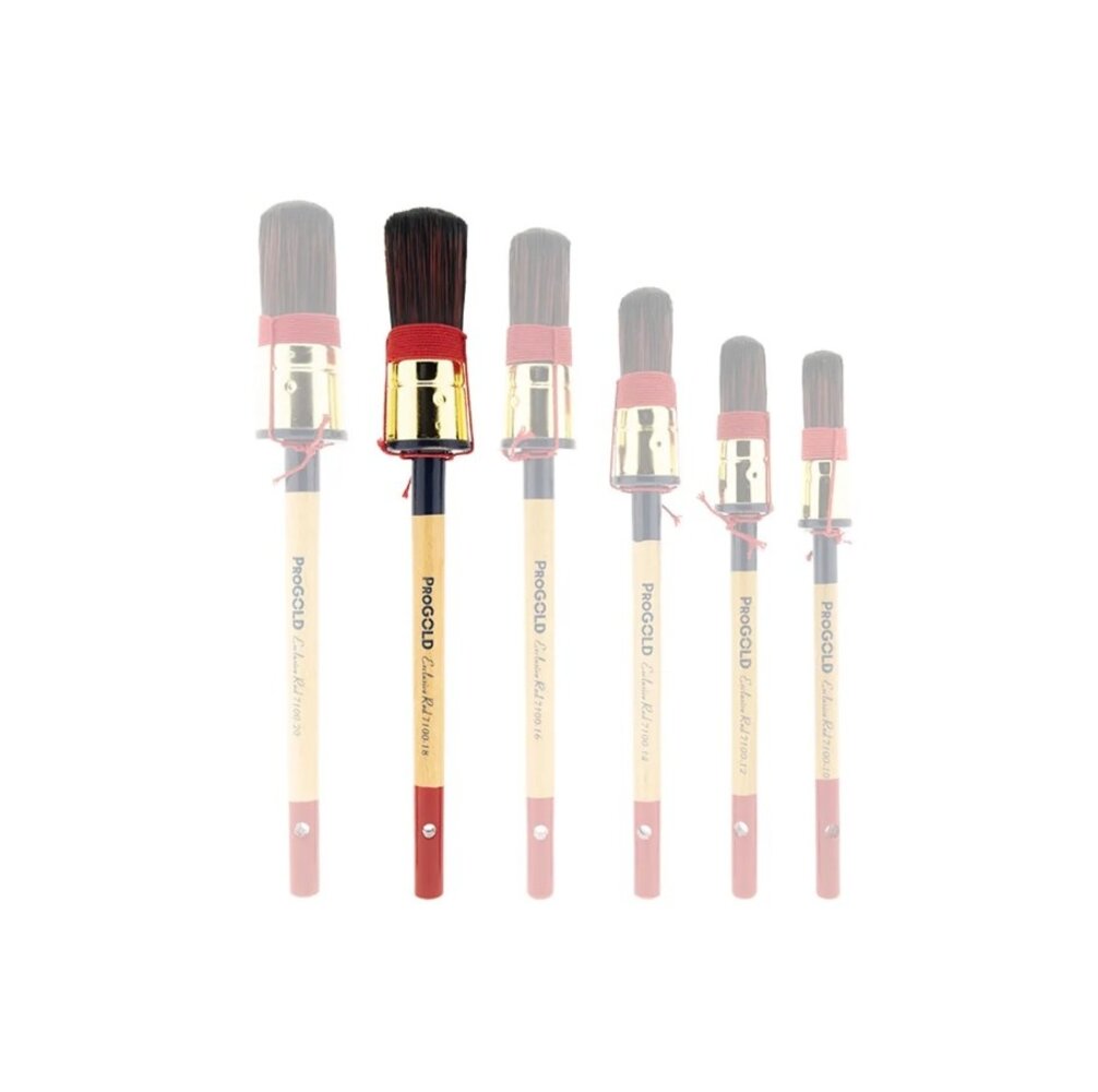 Progold Patentpunt Kwast Exclusive Red 7100 Progold Patentpunt Kwast Exclusive Red 7100