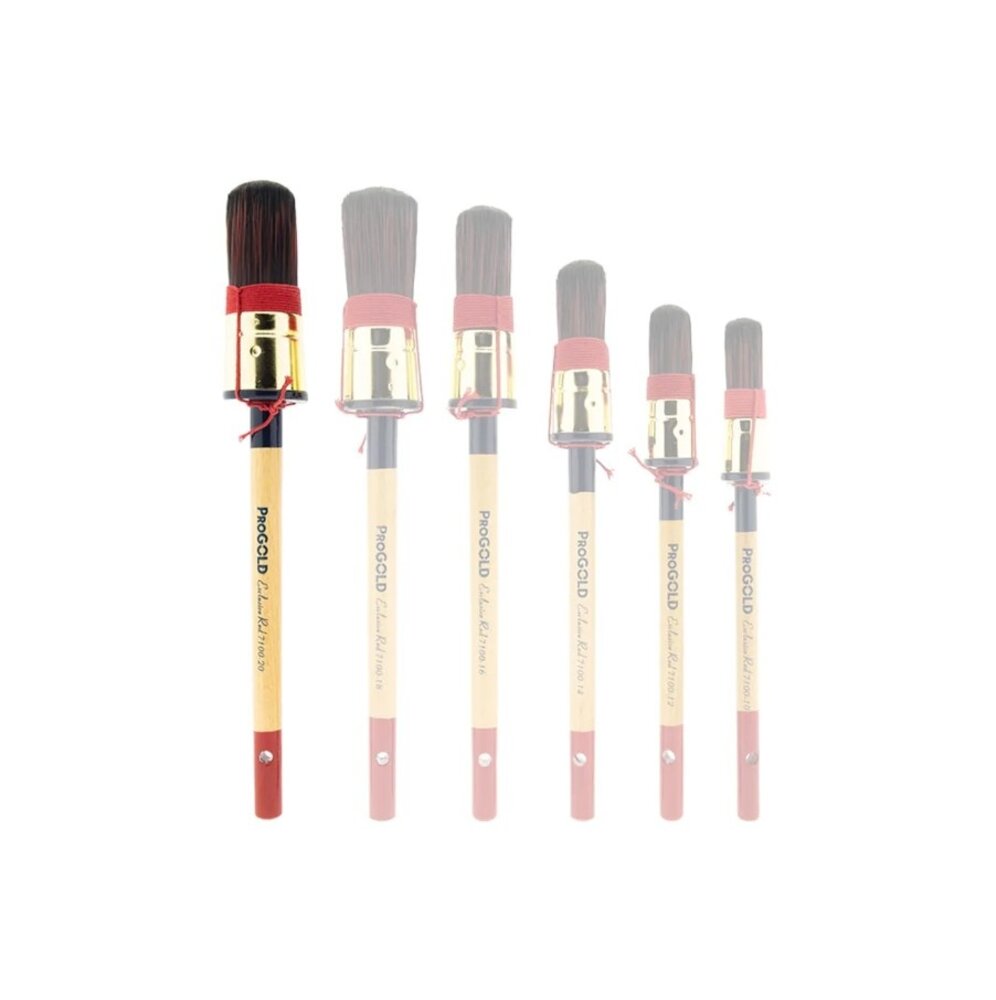 Progold Patentpunt Kwast Exclusive Red 7100 Progold Patentpunt Kwast Exclusive Red 7100