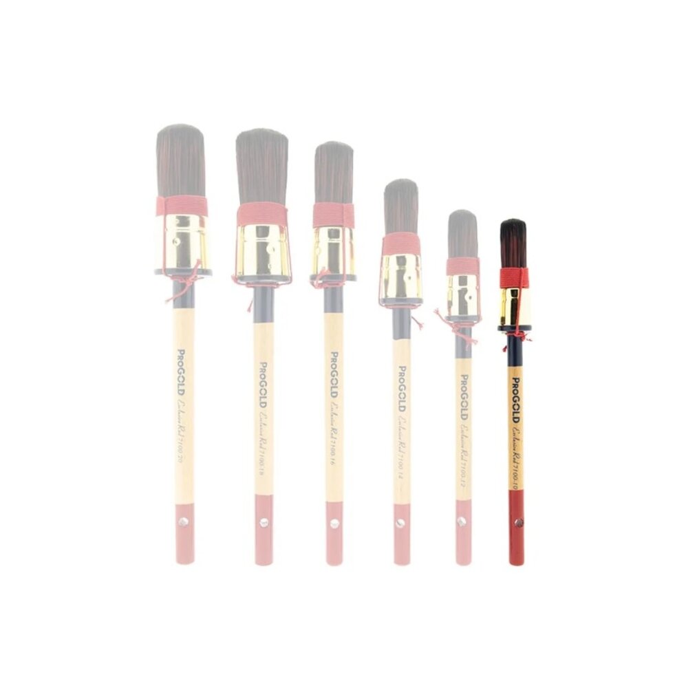 Progold Patentpunt Kwast Exclusive Red 7100 Progold Patentpunt Kwast Exclusive Red 7100