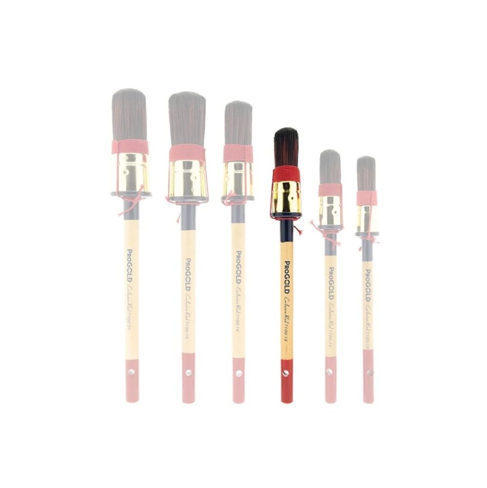 Progold Patentpunt Kwast Exclusive Red 7100 Progold Patentpunt Kwast Exclusive Red 7100