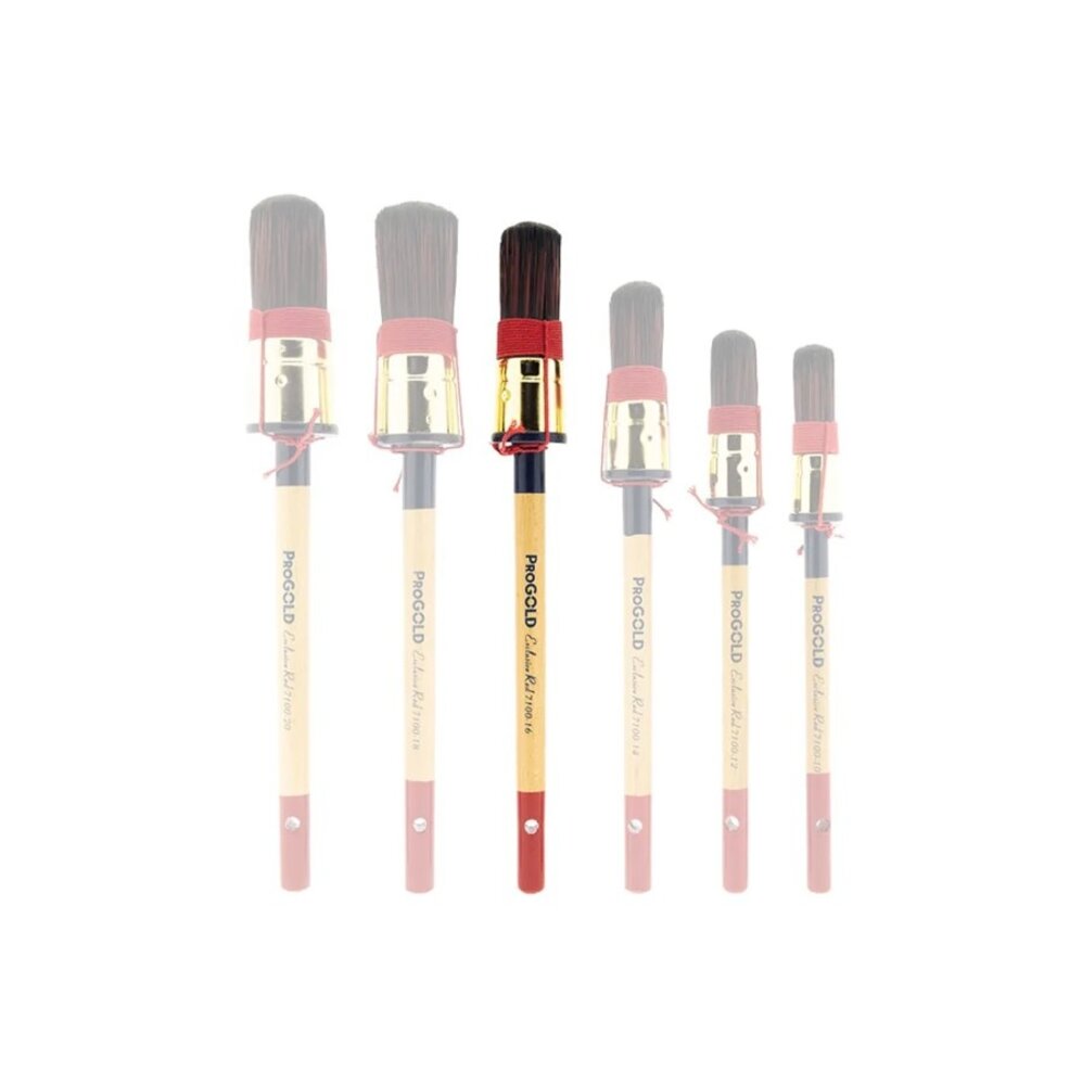 Progold Patentpunt Kwast Exclusive Red 7100 Progold Patentpunt Kwast Exclusive Red 7100