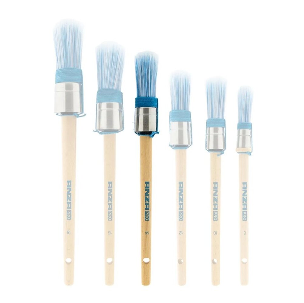 Anza Pro Super Soft Ronde Kwast Anza Pro Super Soft Ronde Kwast