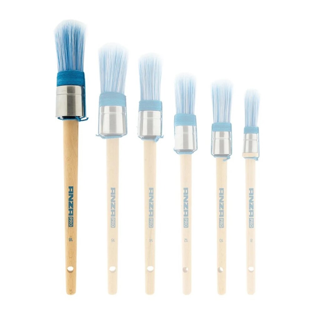 Anza Pro Super Soft Ronde Kwast Anza Pro Super Soft Ronde Kwast