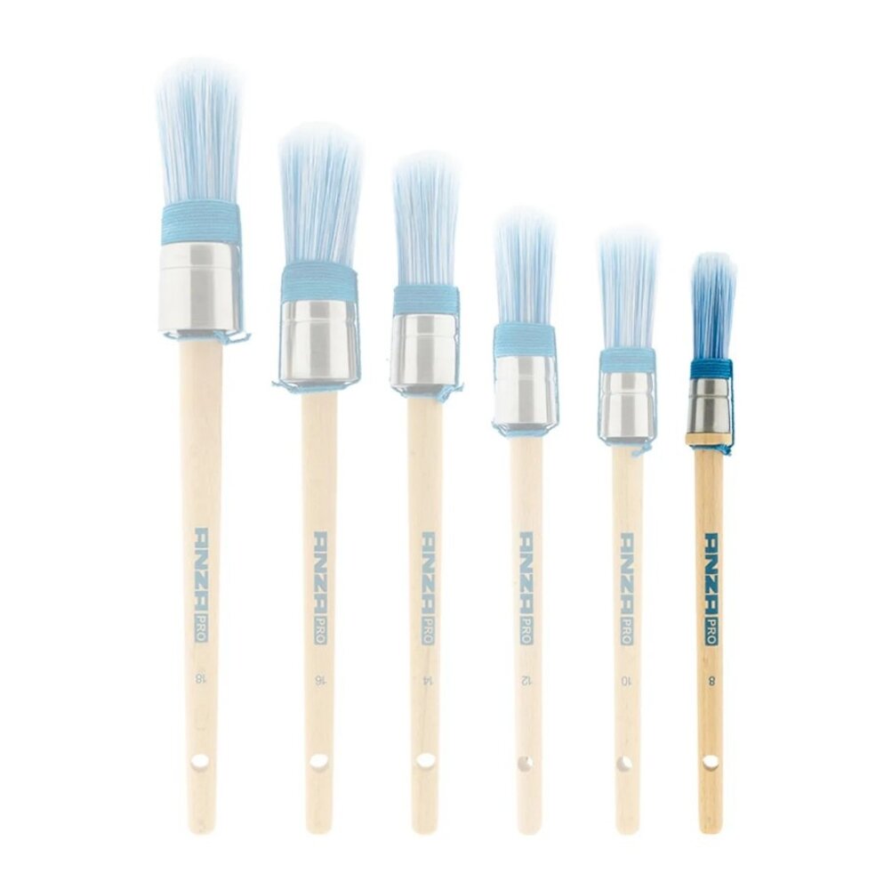 Anza Pro Super Soft Ronde Kwast Anza Pro Super Soft Ronde Kwast