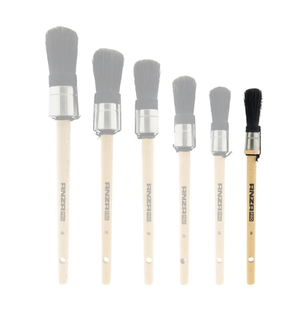 Anza Pro Super Traditional Ronde Kwast Anza Pro Super Traditional Ronde Kwast