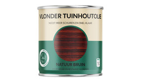 Tuinhoutolie Vlonder Natuur Bruin Tuinhoutolie Vlonder Natuur Bruin