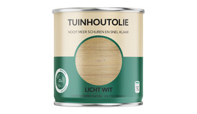 Tuinhoutolie Licht Wit Tuinhoutolie Licht Wit