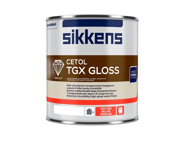 Sikkens Cetol TGX Gloss | Hoogglans Transparante Beits Sikkens Cetol TGX Gloss | Hoogglans Transparante Beits