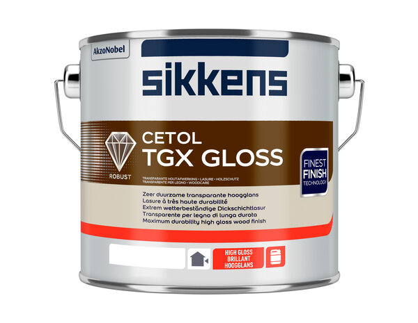 Sikkens Cetol TGX Gloss | Hoogglans Transparante Beits Sikkens Cetol TGX Gloss | Hoogglans Transparante Beits