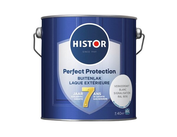 Histor Perfect Protection Buitenlak Zijdeglans Verkeerswit RAL9016
