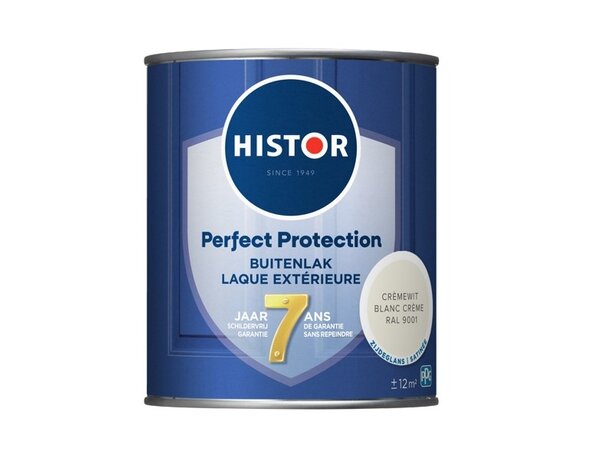 Histor Perfect Protection Buitenlak Zijdeglans Cremewit RAL9001 Histor Perfect Protection Buitenlak Zijdeglans Cremewit RAL9001