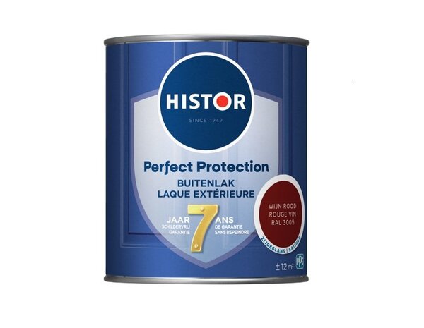 Histor Perfect Protection Buitenlak Zijdeglans Wijnrood RAL3005 Histor Perfect Protection Buitenlak Zijdeglans Wijnrood RAL3005