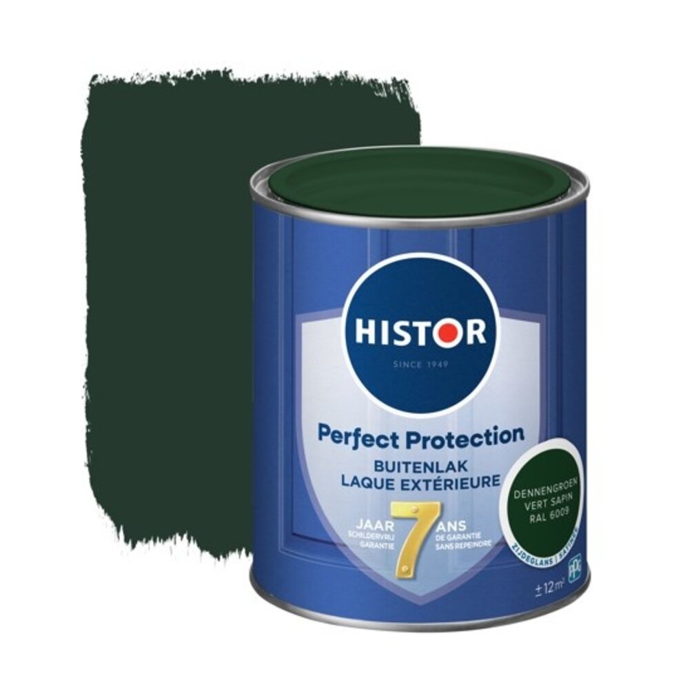 Histor Perfect Protection Buitenlak Zijdeglans Dennengroen RAL6009