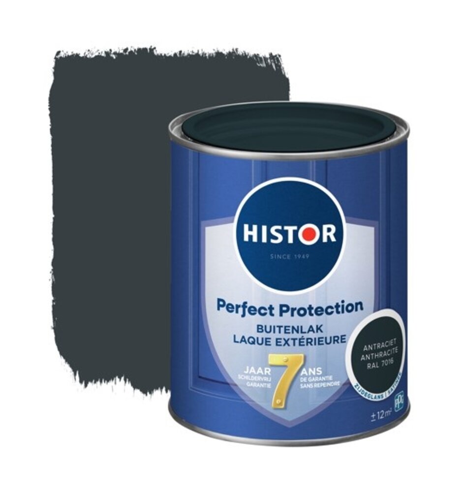 Histor Perfect Protection Buitenlak Zijdeglans Antraciet RAL7016