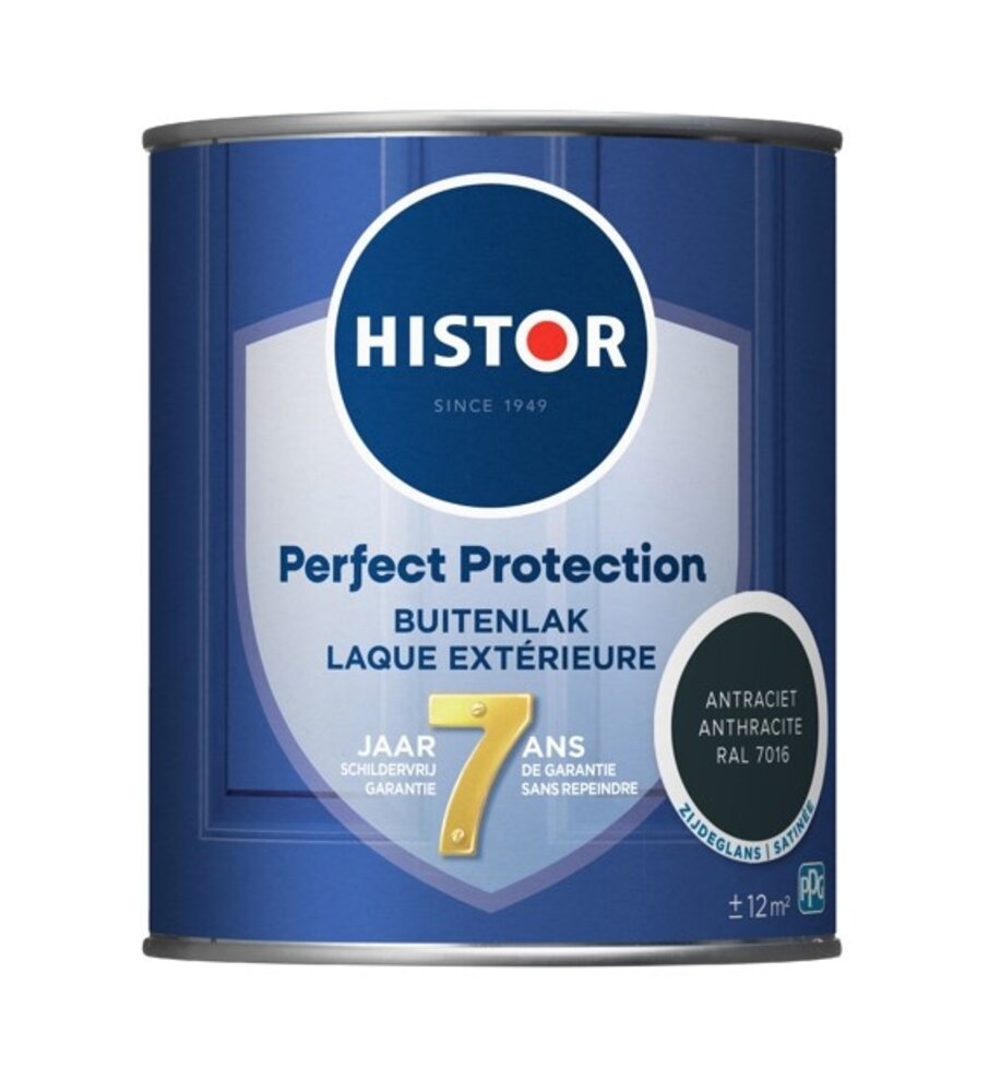 Histor Perfect Protection Buitenlak Zijdeglans Antraciet RAL7016