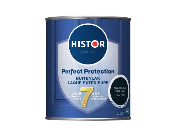 Histor Perfect Protection Buitenlak Zijdeglans Zwartgrijs RAL7021 Histor Perfect Protection Buitenlak Zijdeglans Zwartgrijs RAL7021