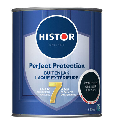 Histor Perfect Protection Buitenlak Hoogglans Zwartgrijs RAL7021