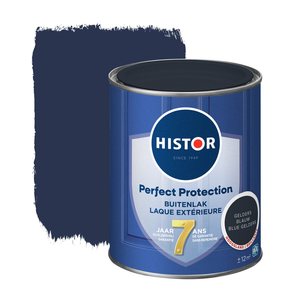 Histor Perfect Protection Buitenlak Hoogglans Gelders Blauw Histor Perfect Protection Buitenlak Hoogglans Gelders Blauw
