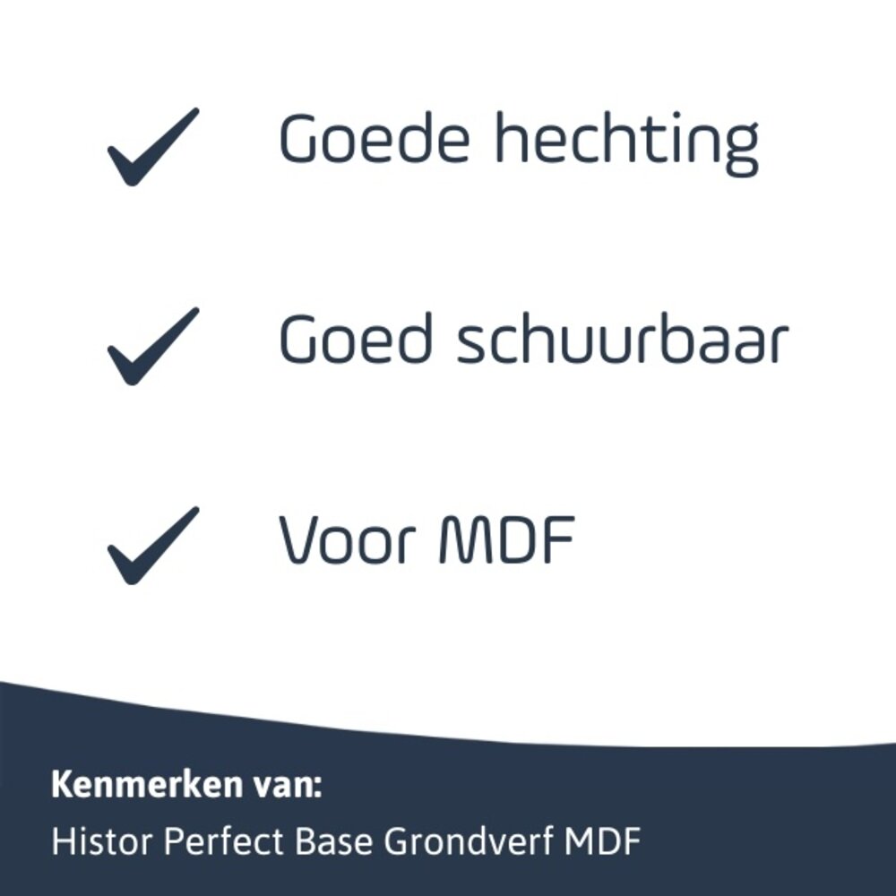 Histor Perfect Base Grondverf MDF Histor Perfect Base Grondverf MDF