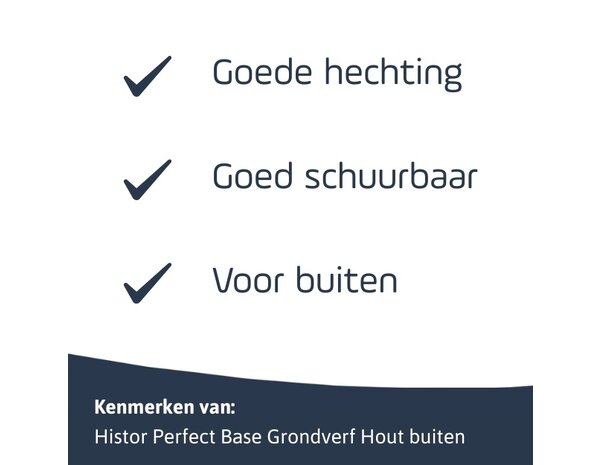 Histor Perfect Base Grondverf Hout Buiten Histor Perfect Base Grondverf Hout Buiten