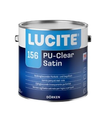 Lucite 156 PU-Clear Satin Kleurloos
