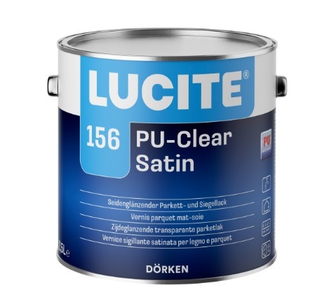 156 PU|Clear Satin Kleurloos | 1 LTR