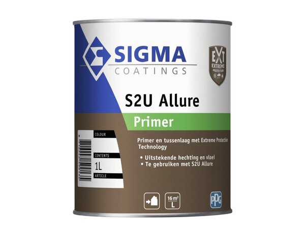 Sigma S2U Allure Primer | Grondverf Buiten Sigma S2U Allure Primer | Grondverf Buiten