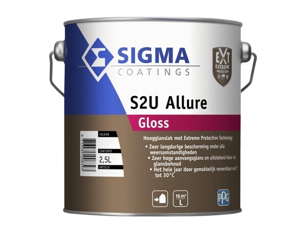 Sigma S2U Allure Gloss | Hoogglans Lakverf Buiten Sigma S2U Allure Gloss | Hoogglans Lakverf Buiten