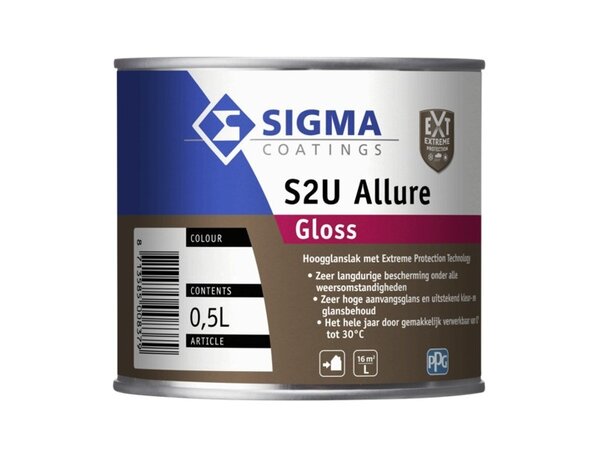Sigma S2U Allure Gloss | Hoogglans Lakverf Buiten Sigma S2U Allure Gloss | Hoogglans Lakverf Buiten
