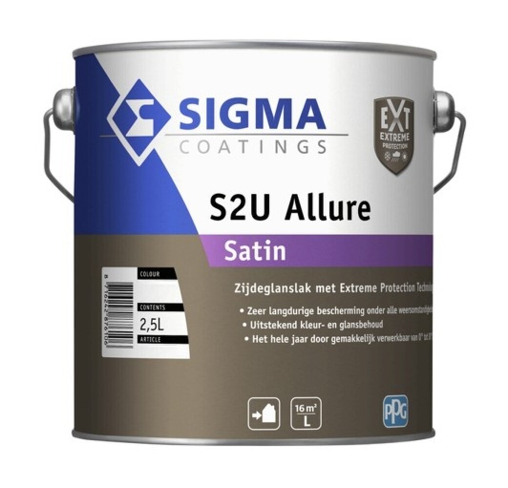 Sigma S2U Allure Satin | Zijdeglans Lakverf Buiten Sigma S2U Allure Satin | Zijdeglans Lakverf Buiten