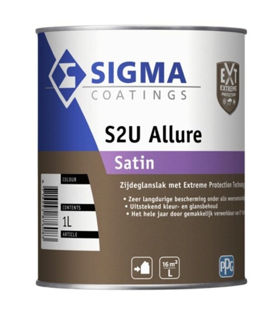 Sigma S2U Allure Satin | Zijdeglans Lakverf Buiten Sigma S2U Allure Satin | Zijdeglans Lakverf Buiten