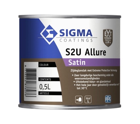 Sigma S2U Allure Satin - Mengkleur - 500 ml