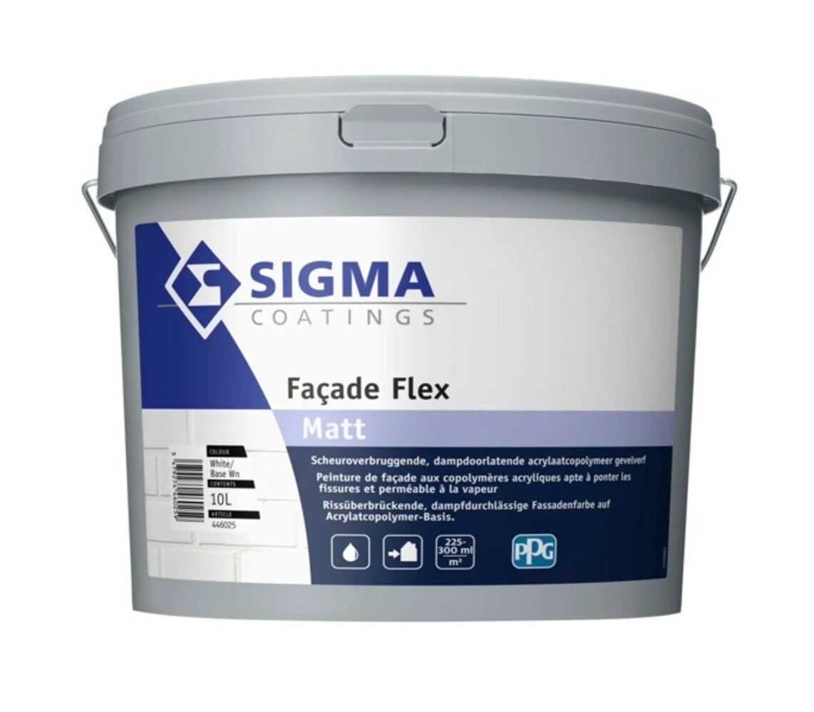 Sigma Facade Flex Matt | Matte Gevelverf Sigma Facade Flex Matt | Matte Gevelverf
