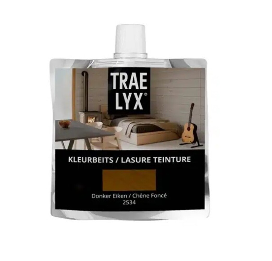 Trae-lyx Kleurbeits 2534 Donker Eiken Tester Trae-lyx Kleurbeits 2534 Donker Eiken Tester