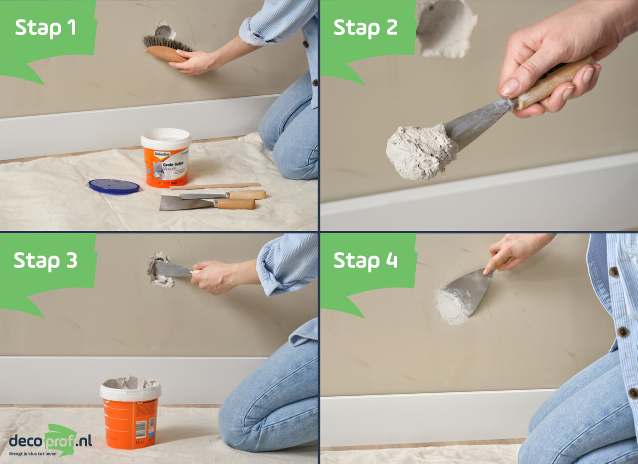 Alabastine Grote Gaten Vuller Kant-en-Klaar