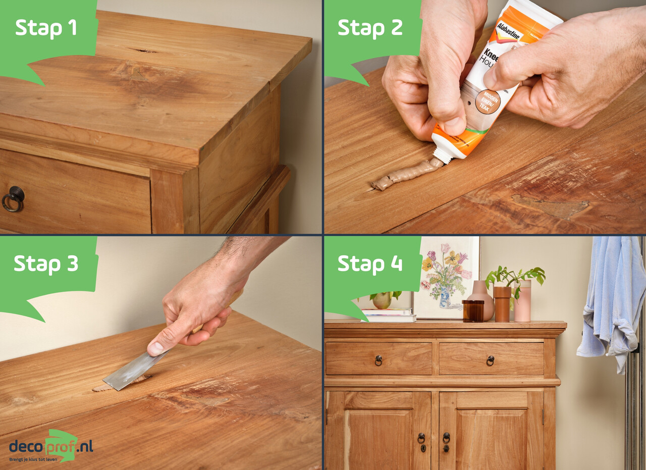 Alabastine Kneedbaar Hout Alabastine Kneedbaar Hout