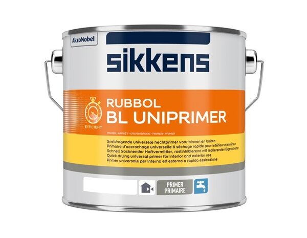 Sikkens Rubbol BL Uniprimer | Grondverf Binnen & Buiten Sikkens Rubbol BL Uniprimer | Grondverf Binnen & Buiten