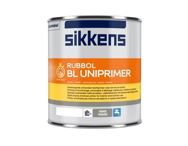 Sikkens Rubbol BL Uniprimer | Grondverf Binnen & Buiten Sikkens Rubbol BL Uniprimer | Grondverf Binnen & Buiten