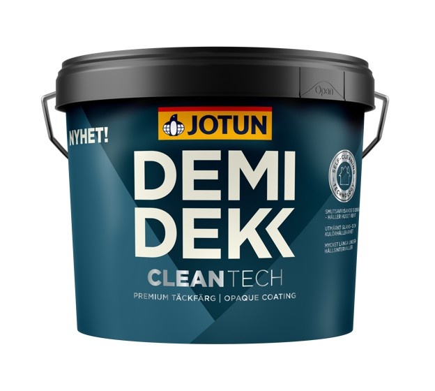 Demidekk Cleantech | Dekkende Houtverf Buiten | 10 LTR | Kleur
