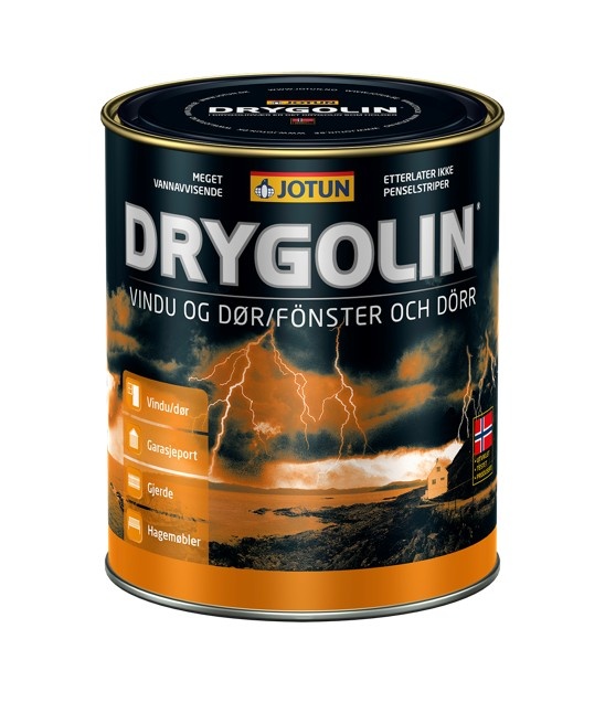 Drygolin Vindu OG Dør | Dekkende Buitenbeits | 1 LTR | Kleur